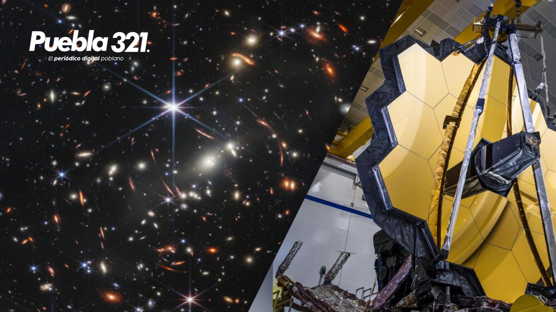 NASA revela la primera imagen del telescopio James Webb - Puebla321