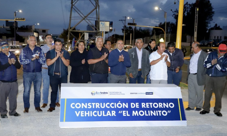 Inaugura Mundo Tlatehui retorno vehicular en San Andrés Cholula