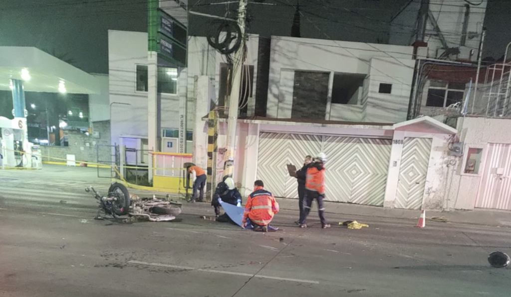 Accidente moticilista