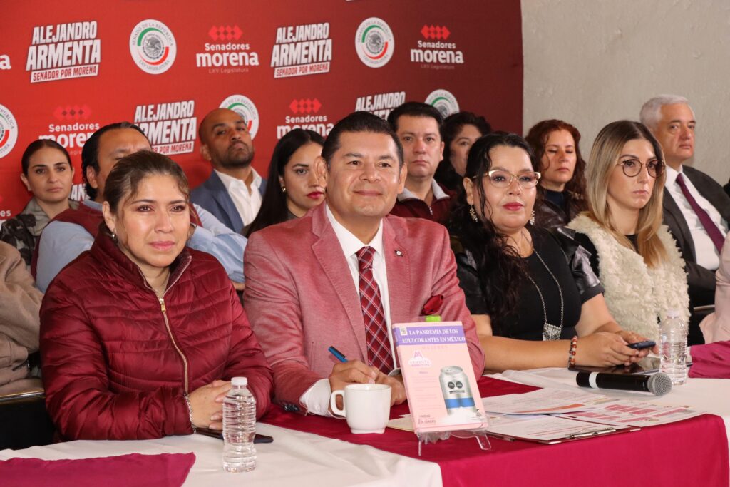 Colectivo de Mujeres reconoce el trabajo de Alejandro Armenta desde el Senado de la República para sancionar violencia digital