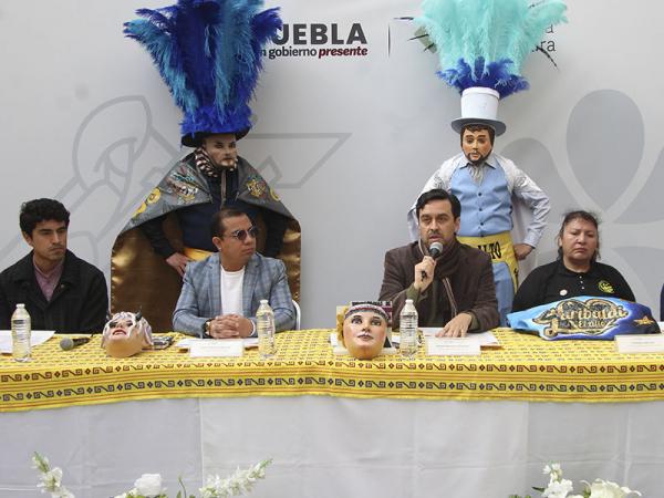Presenta gobierno estatal “Primera Muestra Carnavalera de Puebla”