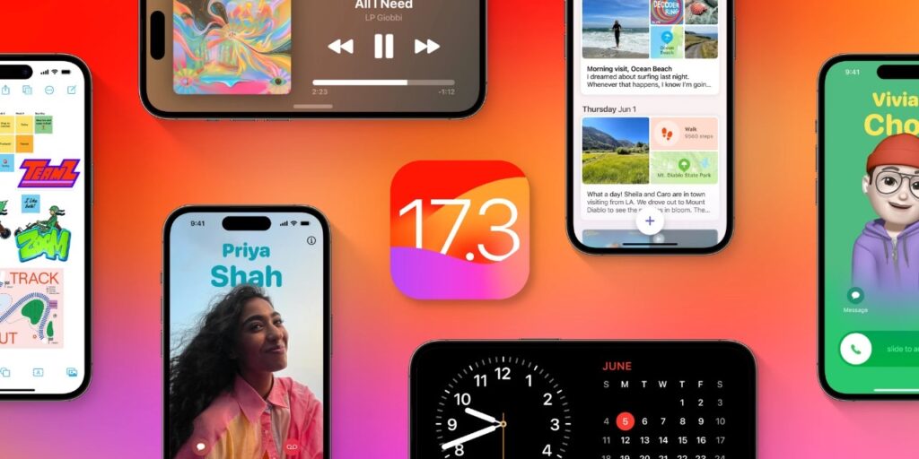 ¡Apple lanza oficialmente iOS 17.3!