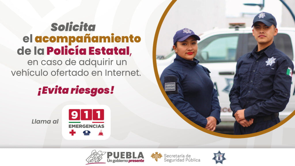 Reitera SSP acompañamiento para compra segura de vehículos