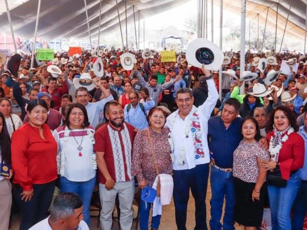 "Somos el gobierno que históricamente ha invertido más en el campo poblano": Sergio Salomón