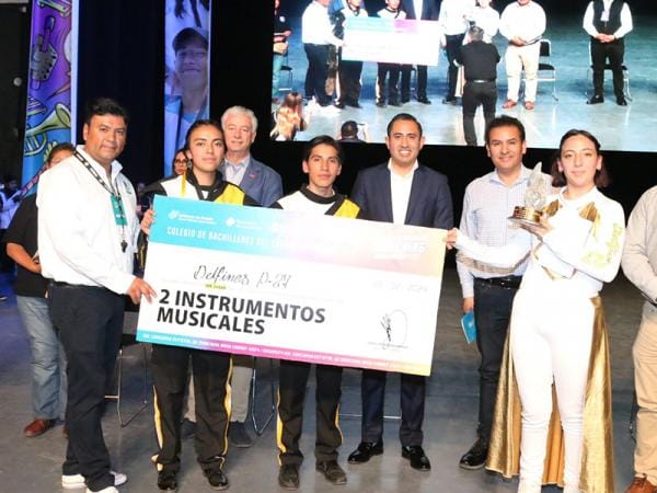 Realiza COBAEP "Concurso Estatal de Marching Band"
