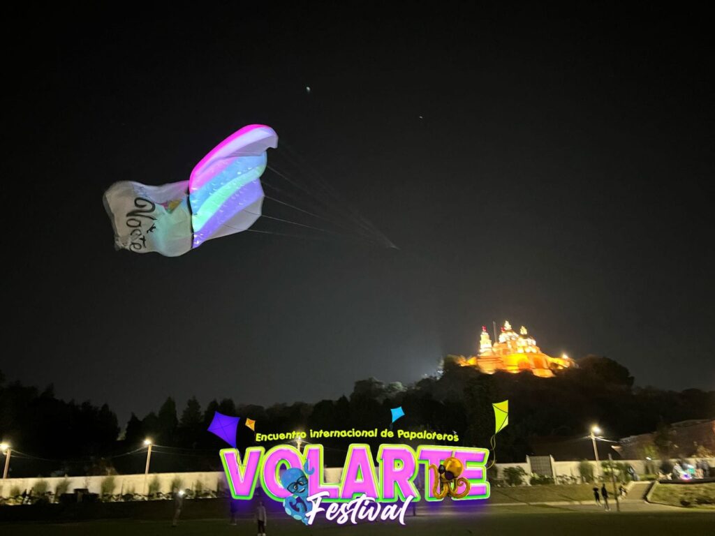 ¡Alto Vuelo en San Andrés Cholula! Anuncian el Festival Volarte 2024 con gigantes papalotes