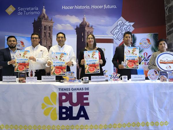Invitan gobiernos estatal y municipal a "Feria Gastronómica y Ruta del Marisco" de Tepeaca