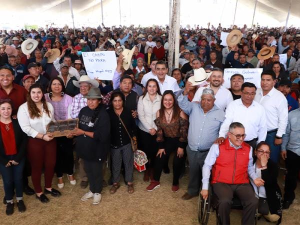 Fortalece gobierno de Puebla al campo para garantizar mejores condiciones de vida