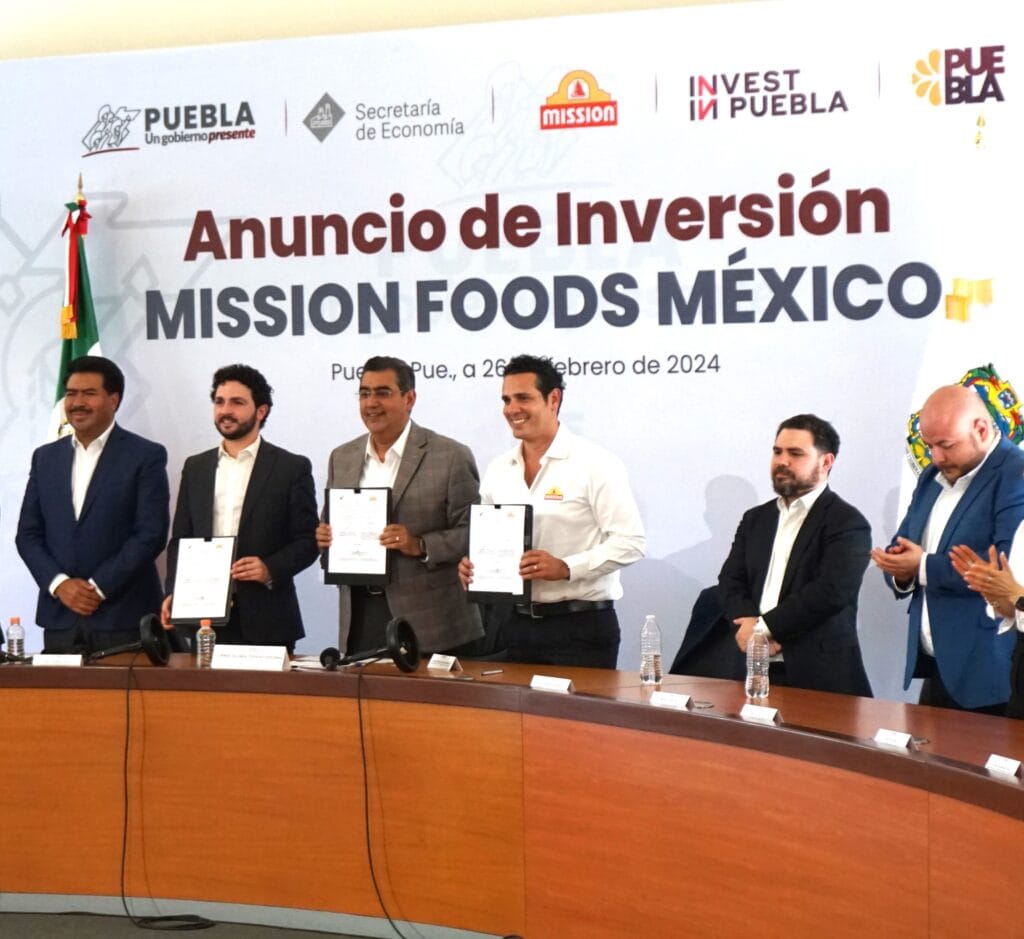 En Puebla, Gruma invertirá $792 mdp en un nuevo centro productivo de botanas y ampliación de su planta Mission 