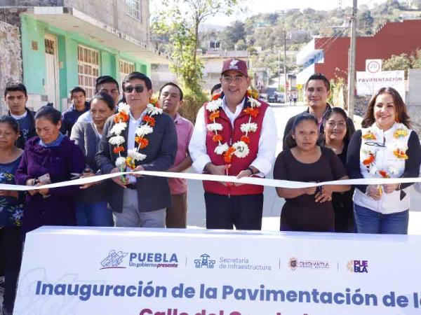 En Chignautla, Sergio Salomón llama a sociedad a seguir trabajando en equipo con las autoridades