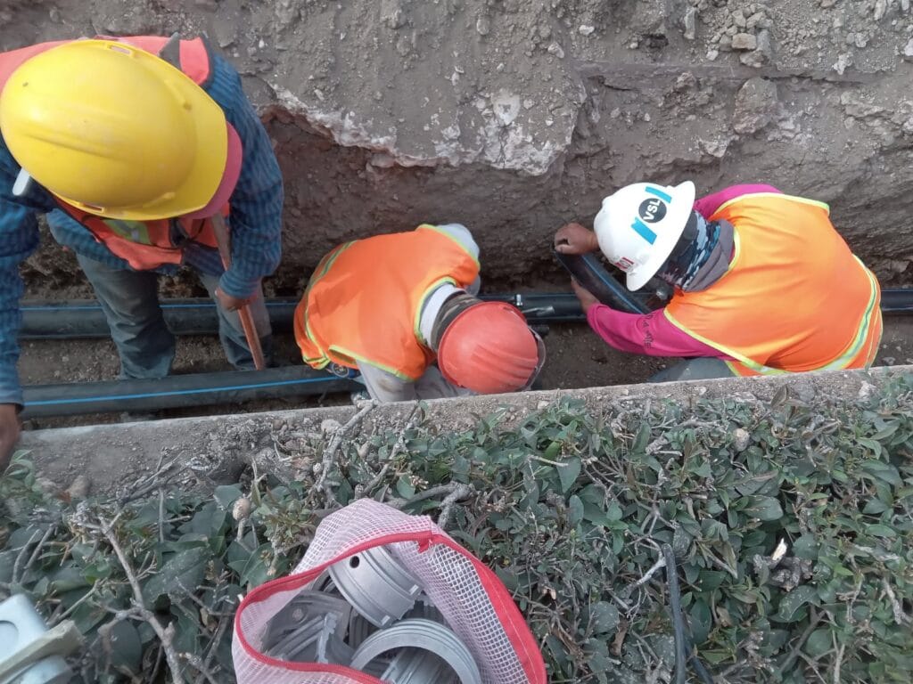 Nueva Línea de Conducción en La Noria mejorará el servicio de agua a más de 3 mil habitantes de la zona