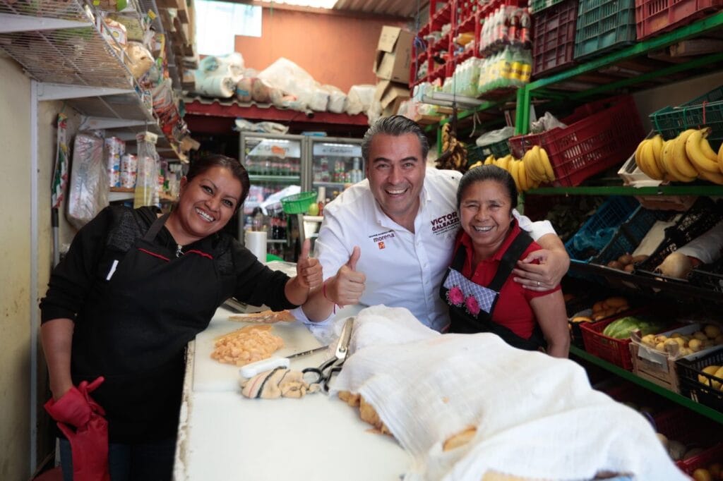 Victor Galeazzi recorre la avenida Orión Norte