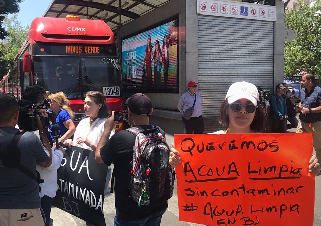 Protesta En CDMX: Vecinos Bloquean Avenida Insurgentes Sur Por Agua ...