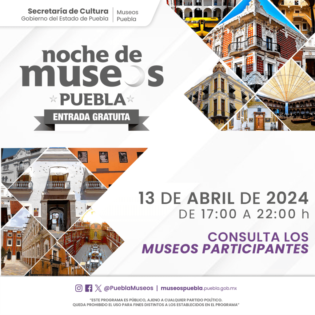 Lista, agenda cultural de abril de museos estatales