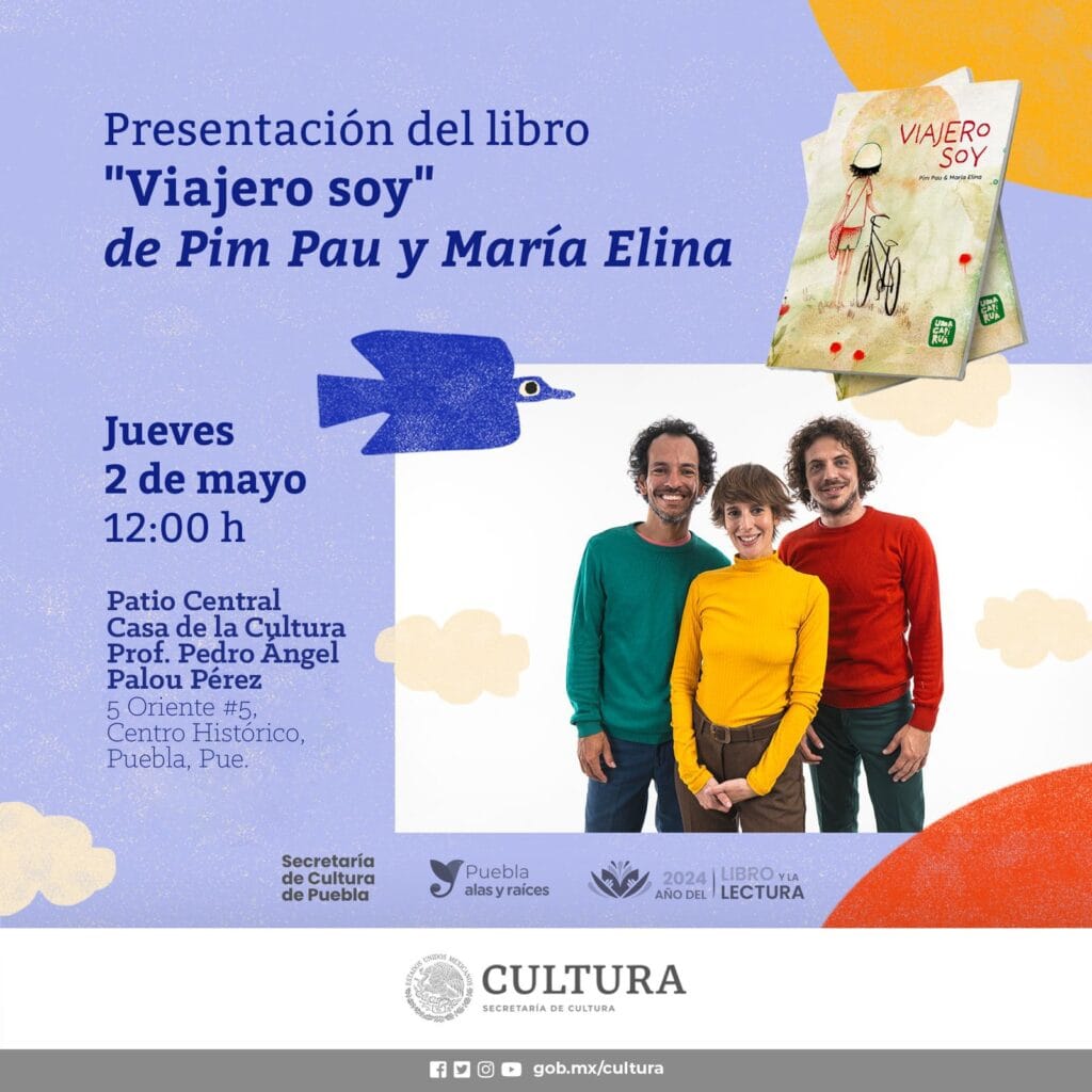En Puebla, agrupación de arte realizará presentación del libro “Viajero soy”
