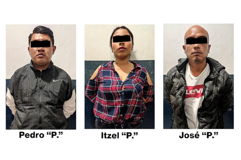 Detenidos tres individuos por asaltar a pasajeros de la ruta 45-A en Puebla