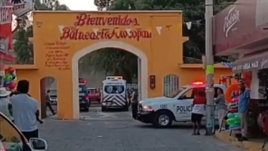 Policía Municipal herido de bala en Balneario de Axocopan