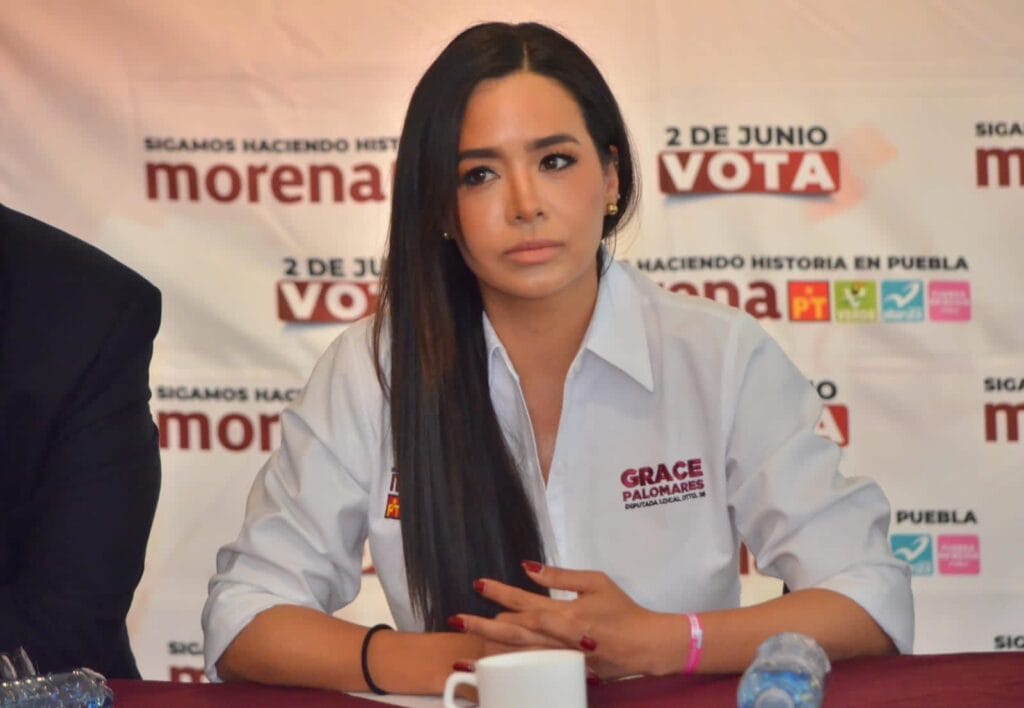 Eduardo Rivera decidió ser candidato del PRI y ahora lo niega: Grace Palomares