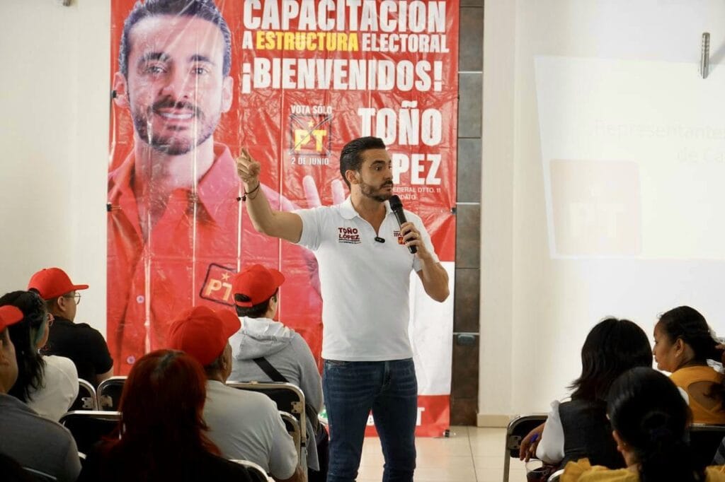 Toño López motiva a poblanas y poblanos comprometidos a defender el voto ciudadano por la cuarta transformación
