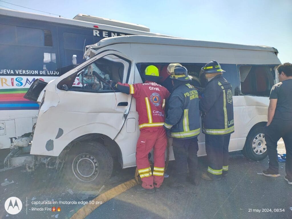 Accidente en Xonacatepec: Choque deja más de una decena de heridos