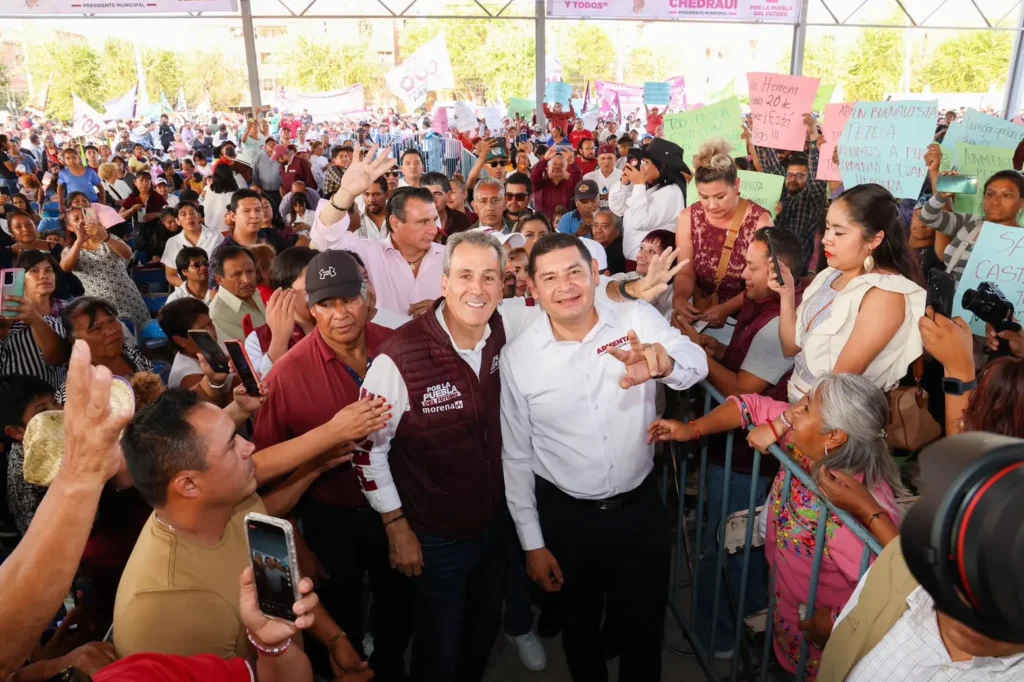 Claudia Sheinbaum en Puebla: Cierre de campaña de Armenta y Chedraui