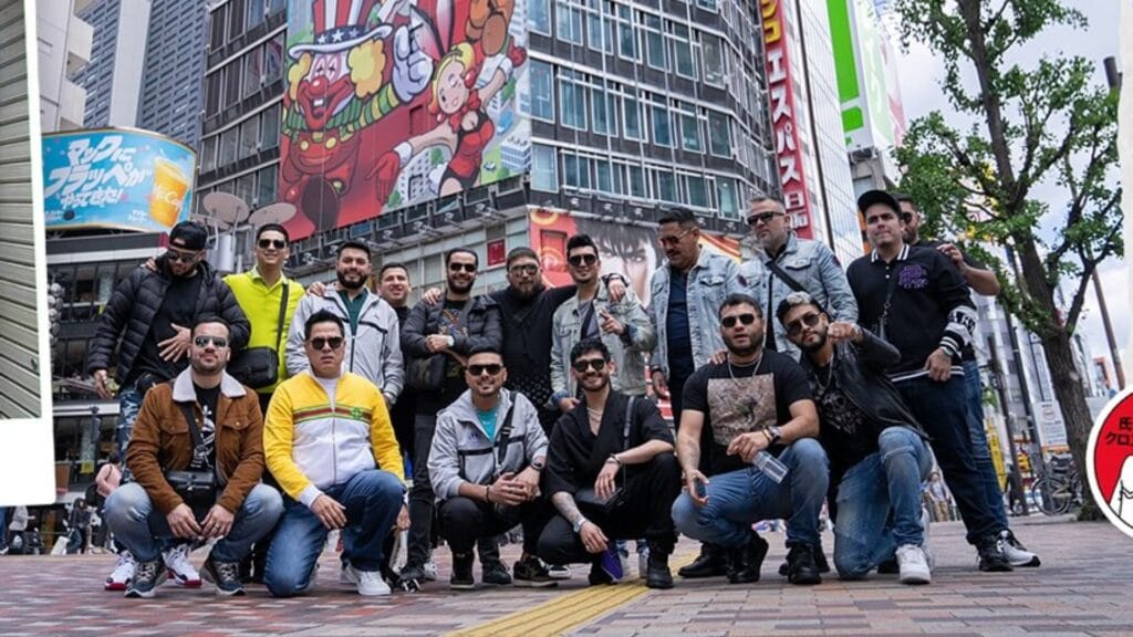 Concierto sorpresa de La Banda El Recodo en Japón interrumpido por la policía