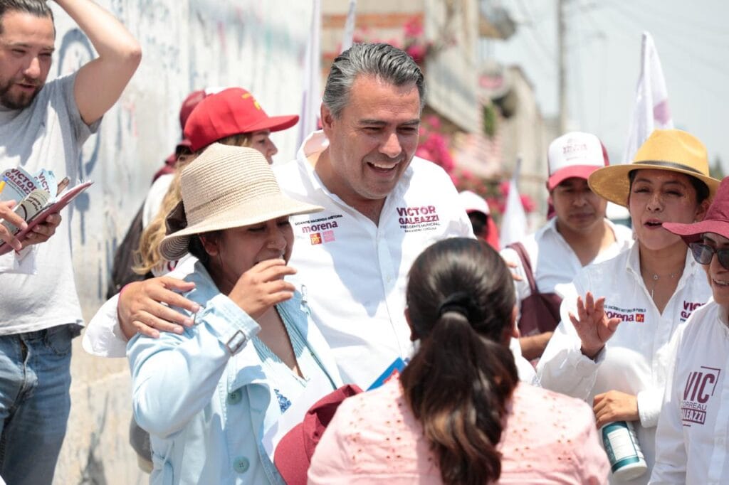 "Vamos por el seis de seis en San Andrés Cholula": Víctor Galeazzi