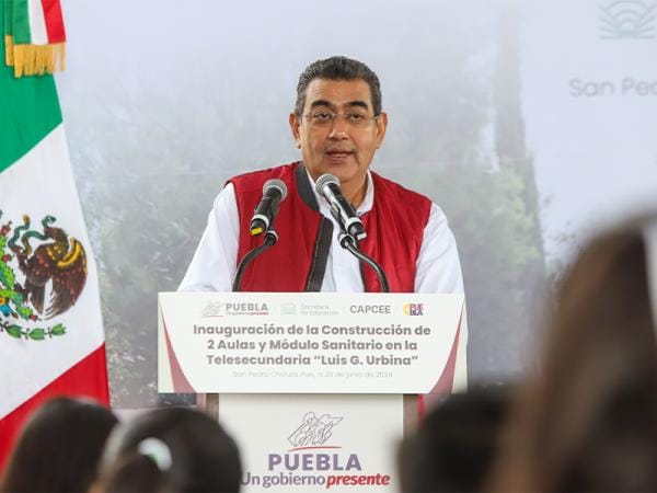 En Puebla, la educación es una prioridad: Sergio Salomón