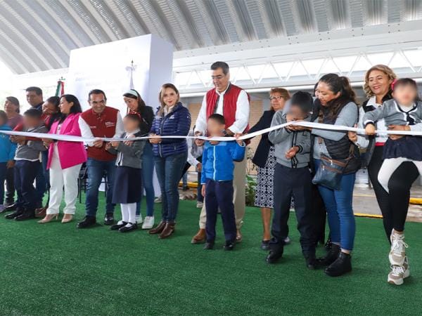 Inaugura Sergio Salomón la rehabilitación del Centro de Atención Múltiple “Yolojpili” en San Pedro Cholula