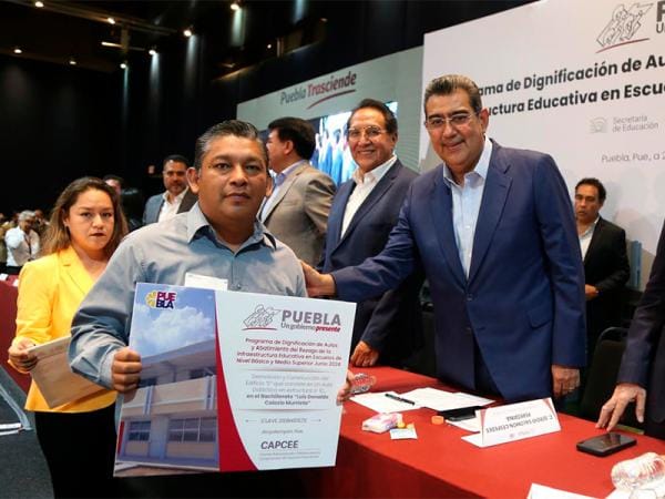 En Puebla la igualdad educativa es una realidad: Sergio Salomón