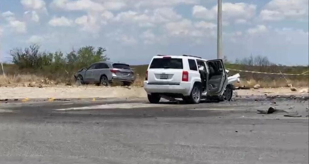  Accidente automovilístico en la carretera Sabinas-Monclova involucra a Claudia Sheinbaum