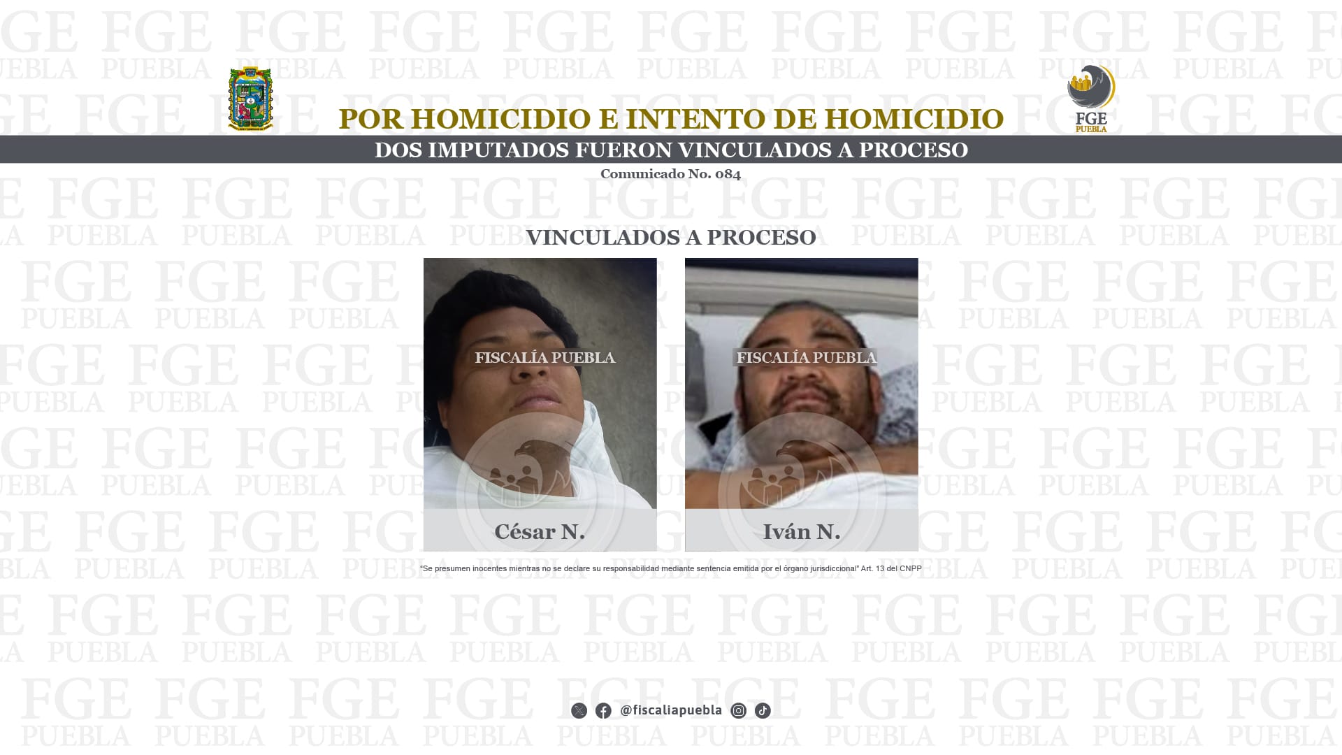 Por homicidio e intento de homicidio, dos imputados fueron vinculados a ...