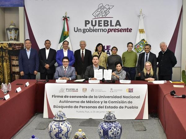 Suman esfuerzos gobierno estatal y UNAM en búsqueda de personas desaparecidas
