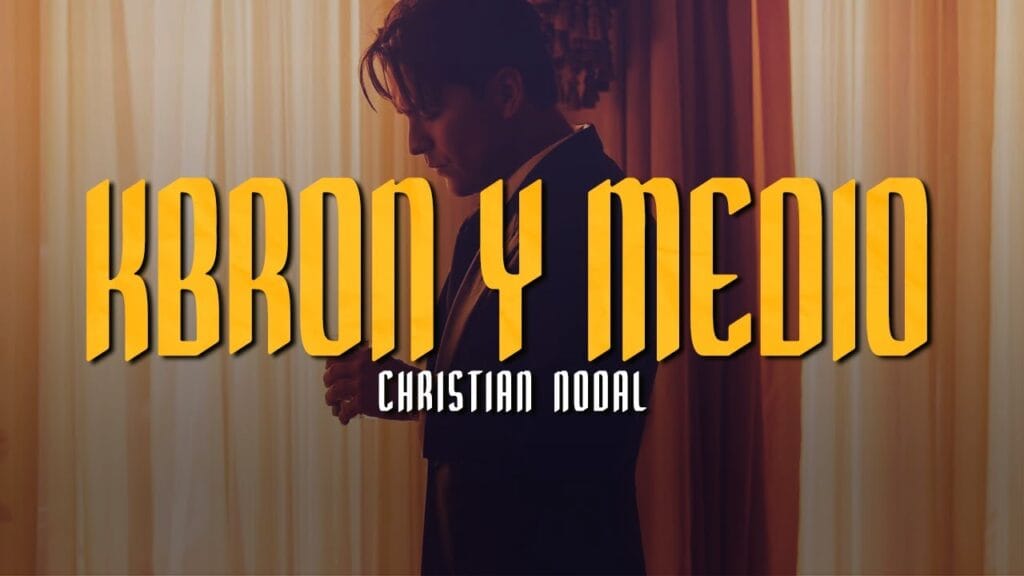Christian Nodal presenta nuevo sencillo "Kbrón y medio" 