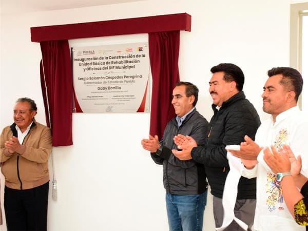 Inaugura gobierno estatal Unidad Básica de Rehabilitación en Atoyatempan