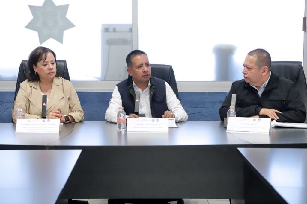 Supervisa Mundo Tlatehui Mesa Semanal de Seguridad y Justicia