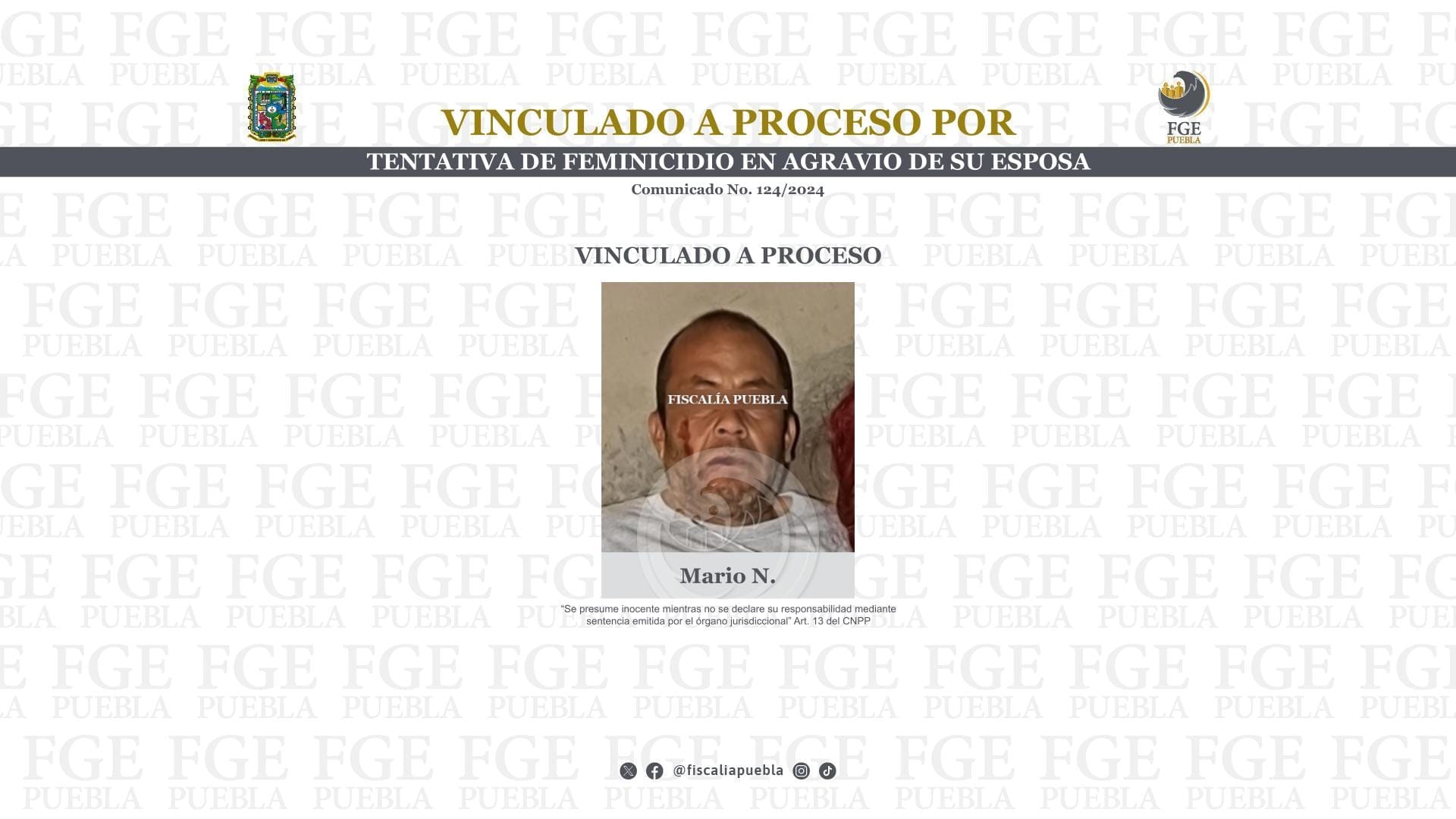 Vinculado a proceso por tentativa de feminicidio en agravio de su ...