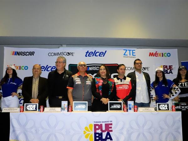 Invita gobierno de Puebla a disfrutar de la Nascar Series México