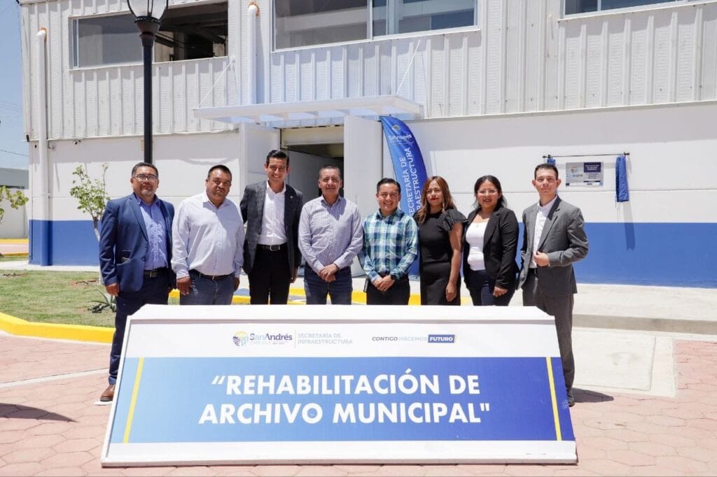Inaugura Mundo Tlatehui rehabilitación del edificio de Archivo Municipal