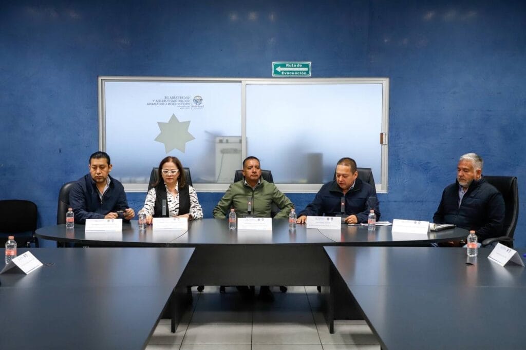 Encabeza Mundo Tlatehui Mesa Semanal de Seguridad y Justicia