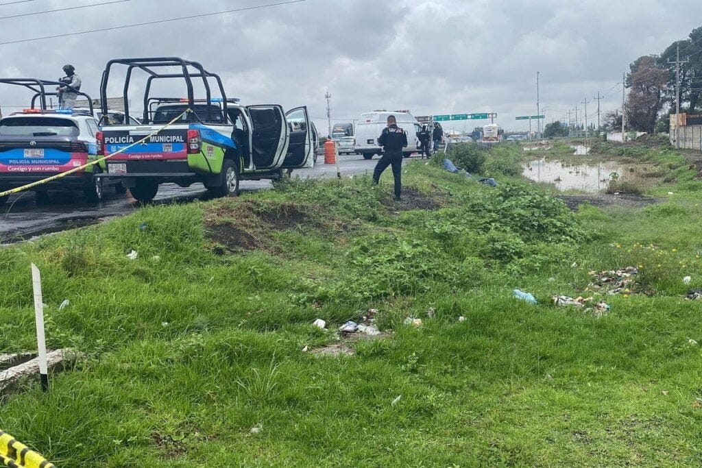 Cadáver desmembrado hallado en la autopista Puebla-Orizaba