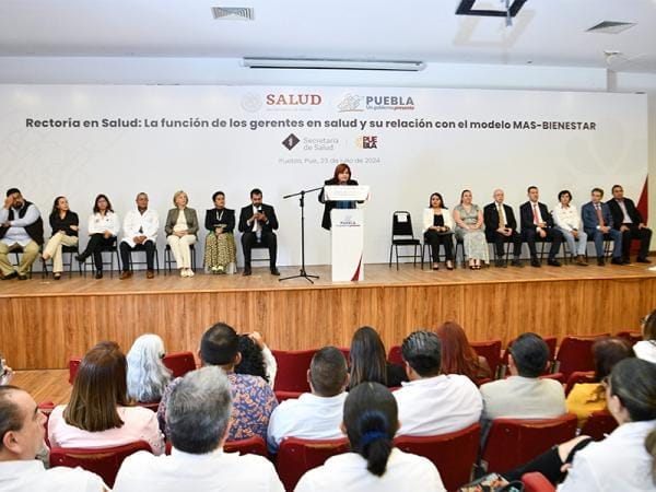 Fortalece Salud función rectora con el modelo MAS Bienestar
