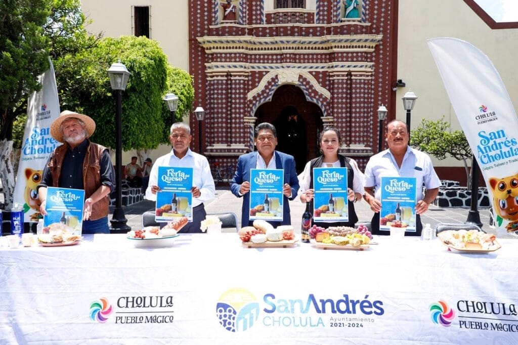Presentan edición 23 de La Feria del Queso de Santa María Tonantzintla 