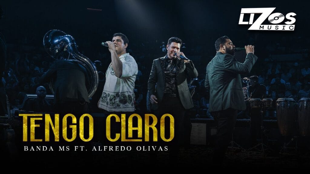 Banda MS conquista YouTube con "Tengo Claro" junto a Alfredo Olivas