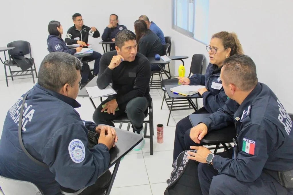 Recibe policía de San Andrés Cholula seminario focalizado al Marco Jurídico     