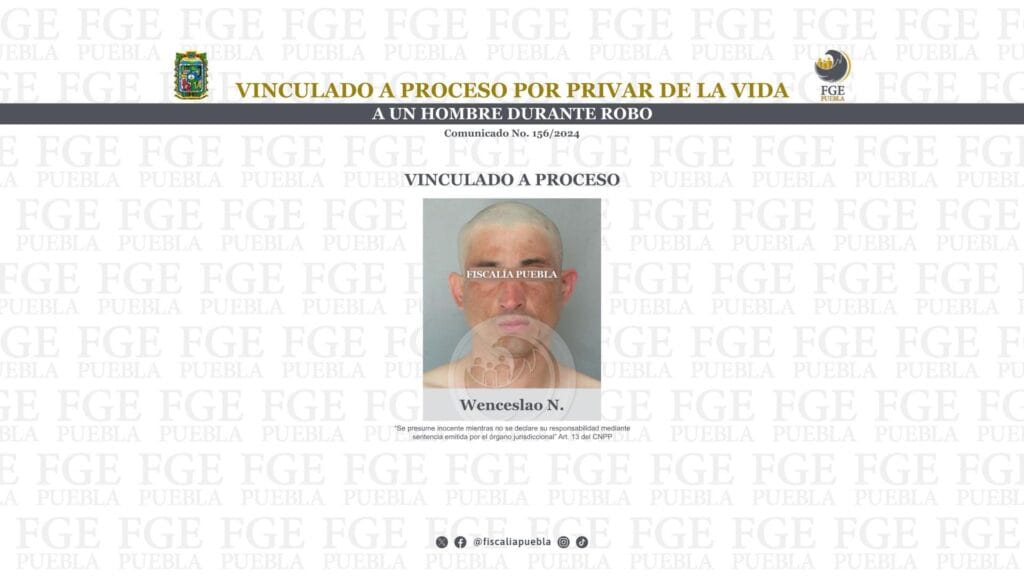 Vinculado a proceso por privar de la vida a un hombre durante un robo