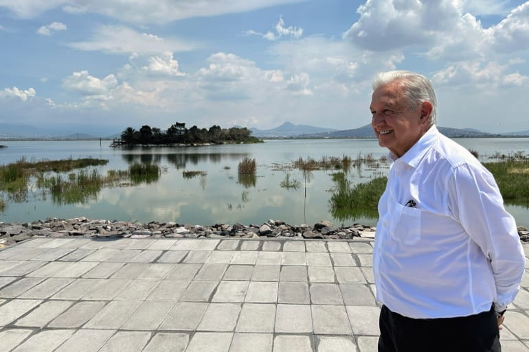 AMLO inaugura Parque Ecológico Lago de Texcoco en el Estado de México