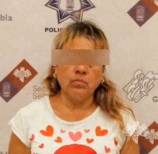 Detiene Policía Estatal a “La Mayte”, narcomenudista de Tehuacán