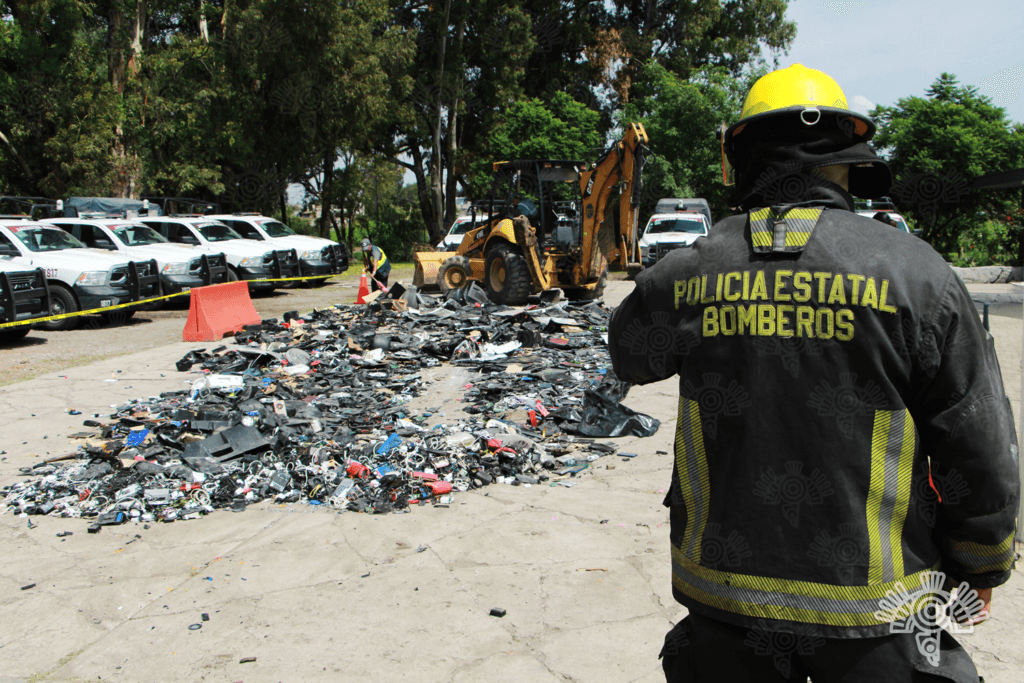 Destruye SSP más de 13 mil 800 artículos asegurados en centros penitenciarios