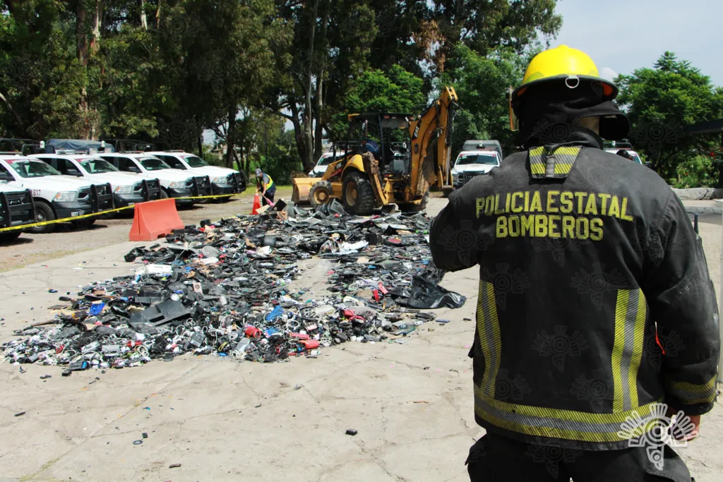 Destruye SSP más de 13 mil 800 artículos asegurados en centros penitenciarios